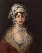 Francisco-Goya - Portrait-of-the-Actress-Antonia-Zarate