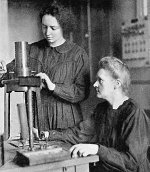 Irene and Marie Curie 1925