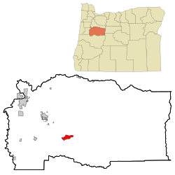 Location in Oregon