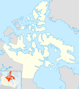 Contwoyto Lake is located in Nunavut
