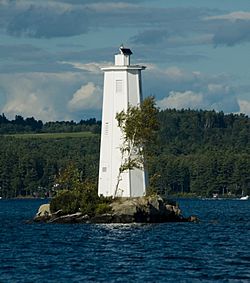 Loon Lighthouse Sunapee