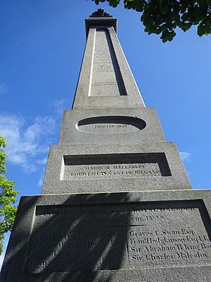 Marquis Wellesley pillar, Dun Laoghaire