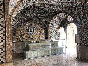 Naser al-Din Shah's tomb stone 8013