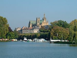 Plan d'eau du saulcy Metz