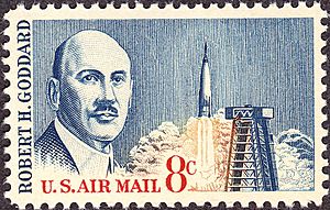 Robert H Goddard 1963 Issue-8c