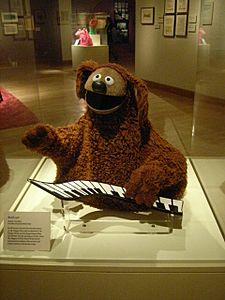 Rowlf the Dog in Jim Henson's Fantastic World Touring exhibit (in Little Rock, Arkansas)