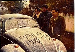 Snow at Sao Paulo state