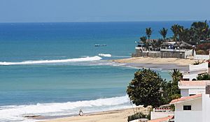 The beach at salinas