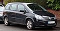 2012 Vauxhall Zafira Exclusiv 1.6 Front