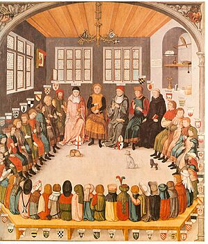 900-49 Ratssitzung Eberhard der Milde