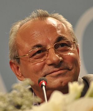 Ahmed Dogan 2009 election night.jpg