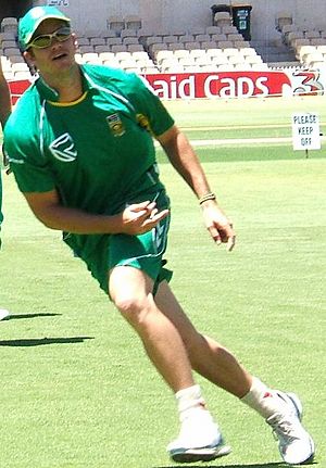 Albie Morkel fielding