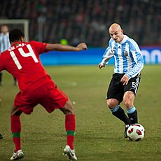 Argentine - Portugal - Esteban Cambiasso