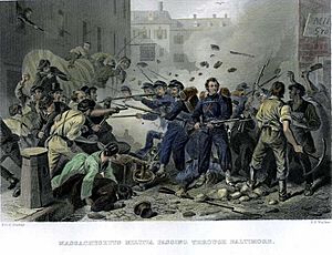 Baltimore Riot 1861