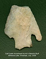 Calf creek arrowhead