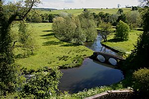 Countryside at Haddon Hall, Derbyshire