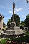 Churchyard cross in St Andrew's churchyard