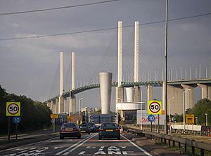 Dartford crossing approach