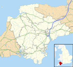 Hembury is located in Devon