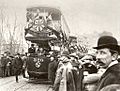 First Tram on Kingston Bridge