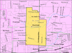 U.S. Census map