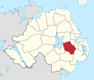 Lisburn in Northern Ireland.svg