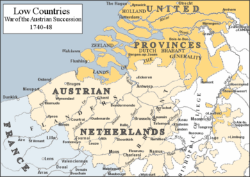 Low Countries 1740