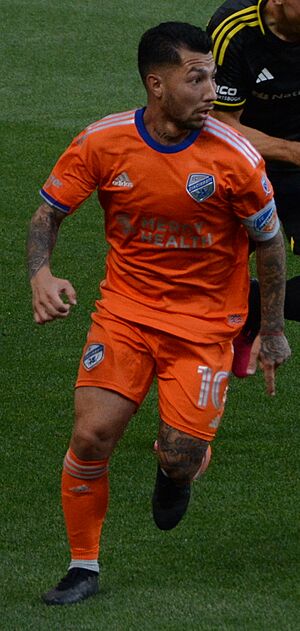 Luciano Acosta capitão do Cincinnati 2023 MLS (cropped)