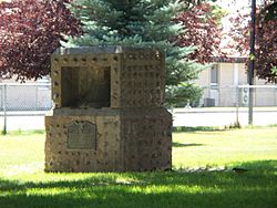 Monument in Ammon Idaho