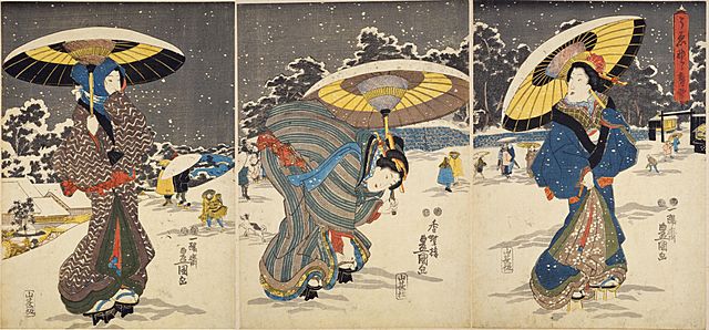 NDL-DC 1301809-Utagawa Kunisada-うゑ野ノ暮雪-cmb