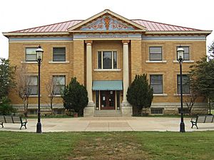 Ottawa, KS former public library building funded by Andrew Carnegie.