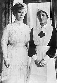 Queen Mary and Princess Mary