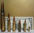 Rifle cartridge comparison