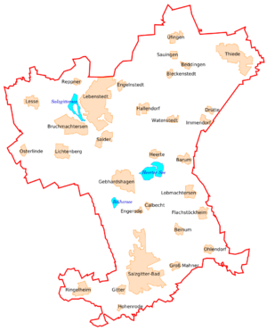 Salzgitter map