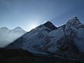 Sunrise over Everest