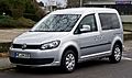 VW Caddy 1.2 TSI Roncalli (2K, Facelift) – Frontansicht, 31. Dezember 2012, Hilden