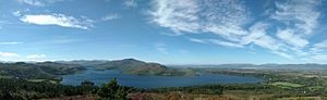 View over Caragh Lake