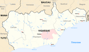 Viqueque cities rivers