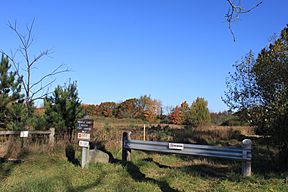 Waterloo State Recreation area Miching Markla Lake access path.JPG