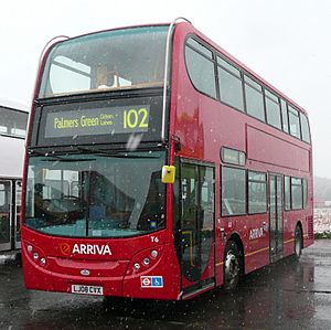 Arriva T6 nearside