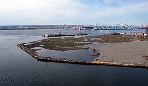 Bergen Point barge tow jeh