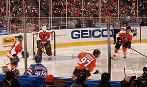 Bernie Parent in 2012 Winter Classic Alumni Game