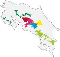 Costa Rica Coffee Growing Regions