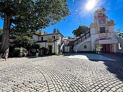 Courtyard main house