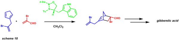 enantioslective diels-alder in total synthesis