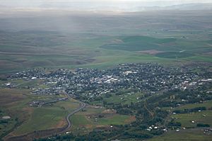 Aerial view of Enterprise