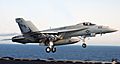 F-18E landing 06-10304cr