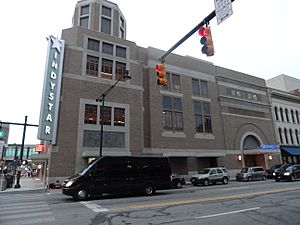 Indianapolis Star headquarters in 2017