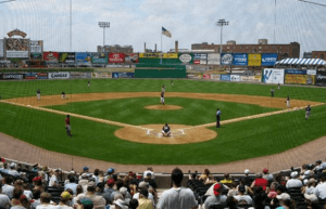 Infield of Clipper Magazine Stadium (Lancaster, Pennsylvania)