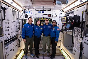 LOP-G interior with Astronauts